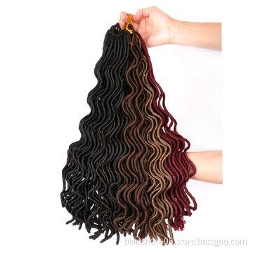 Hot sell faux locs afro  faux locs crochet hair dreadlock